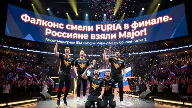 Falcons смели FURIA в финале. Россияне взяли Major!